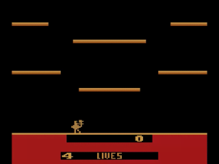 Joust title screen for Atari 2600